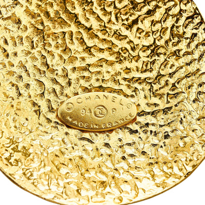 Chanel CC Round Pendant Necklace (SHG-iT3oVq)