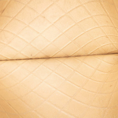 Chanel CC Stitched Lambskin Clutch