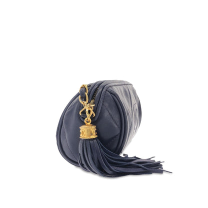 Chanel CC Tassel Lambskin Leather Shoulder Bag (SHG-DJNDFs)