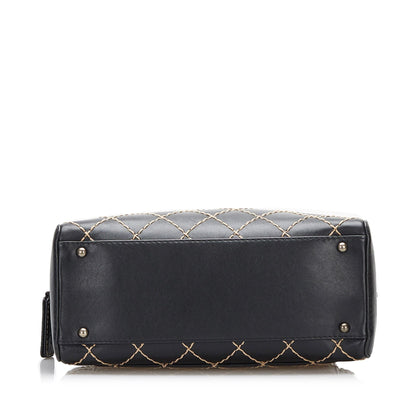 Chanel CC Wild Stitch Handbag (SHG-GrcvzM)