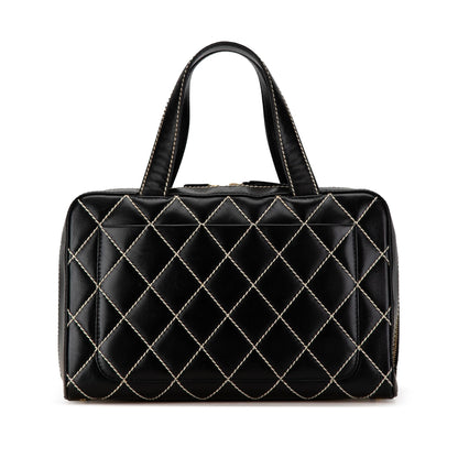 Chanel CC Wild Stitch Lambskin Handbag (SHG-SgvNml)