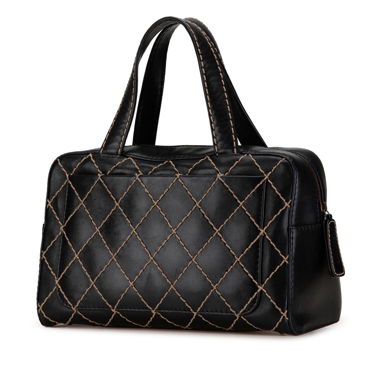Chanel CC Wild Stitch Lambskin Handbag (SHG-PztZdy)