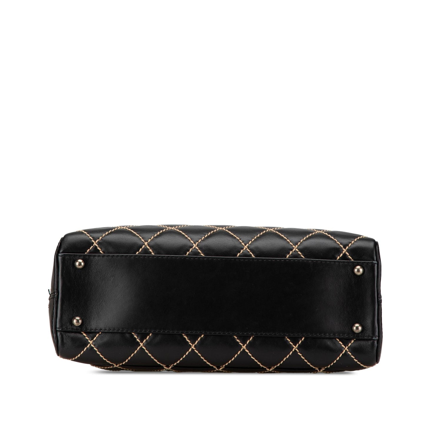 Chanel CC Wild Stitch Lambskin Handbag