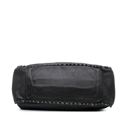 Chanel Calfskin Chain Around Hobo