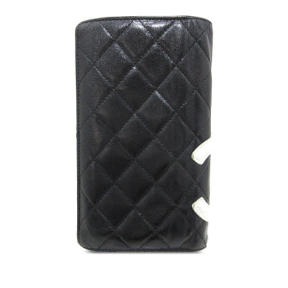 Chanel Cambon Ligne Bifold Wallet (SHG-25lvSf)