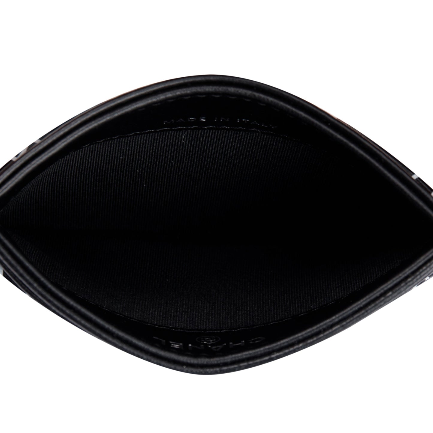 Chanel Camellia Embossed Lambskin Card Holder
