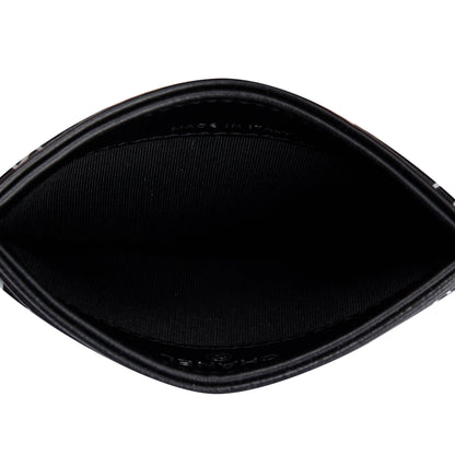 Chanel Camellia Embossed Lambskin Card Holder