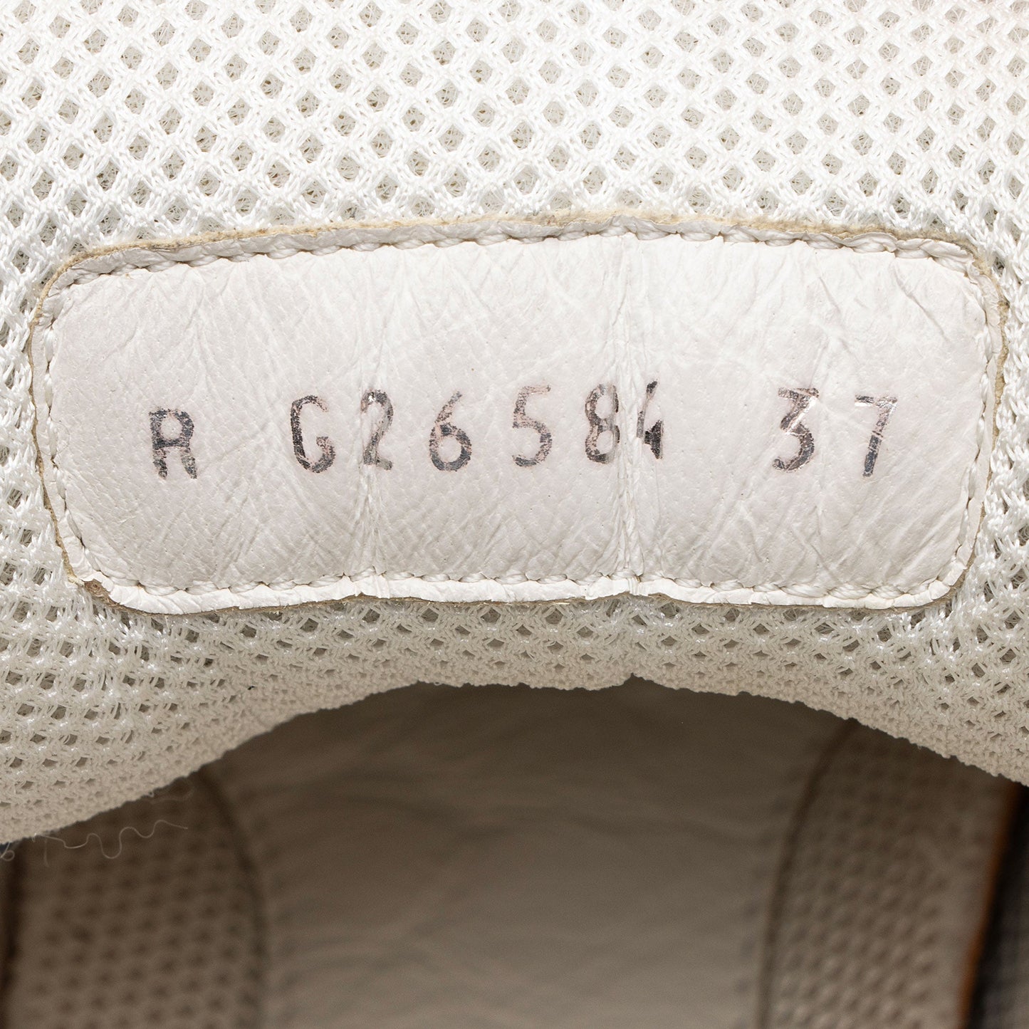 Chanel Canvas Leather CC High Top Sneakers - Size 7 / 37