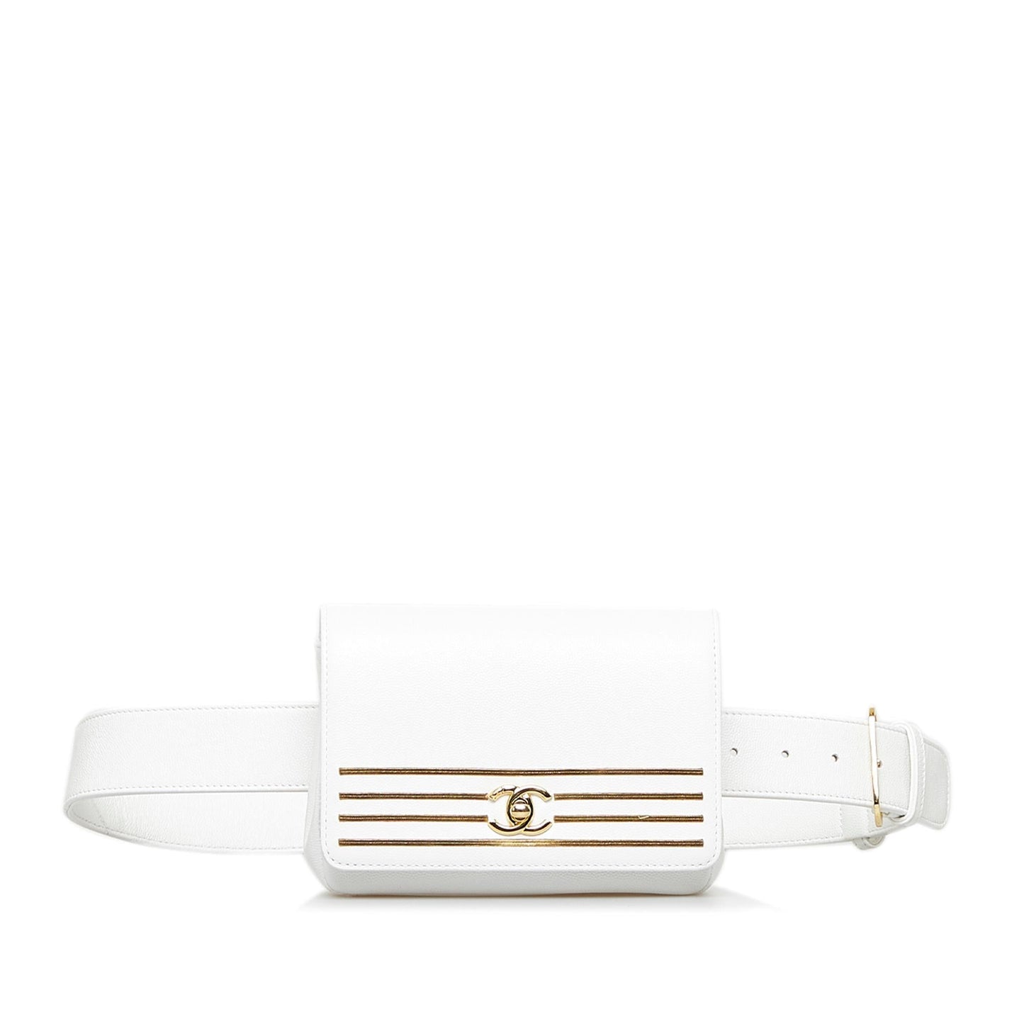 Chanel Captain Gold Belt Bag