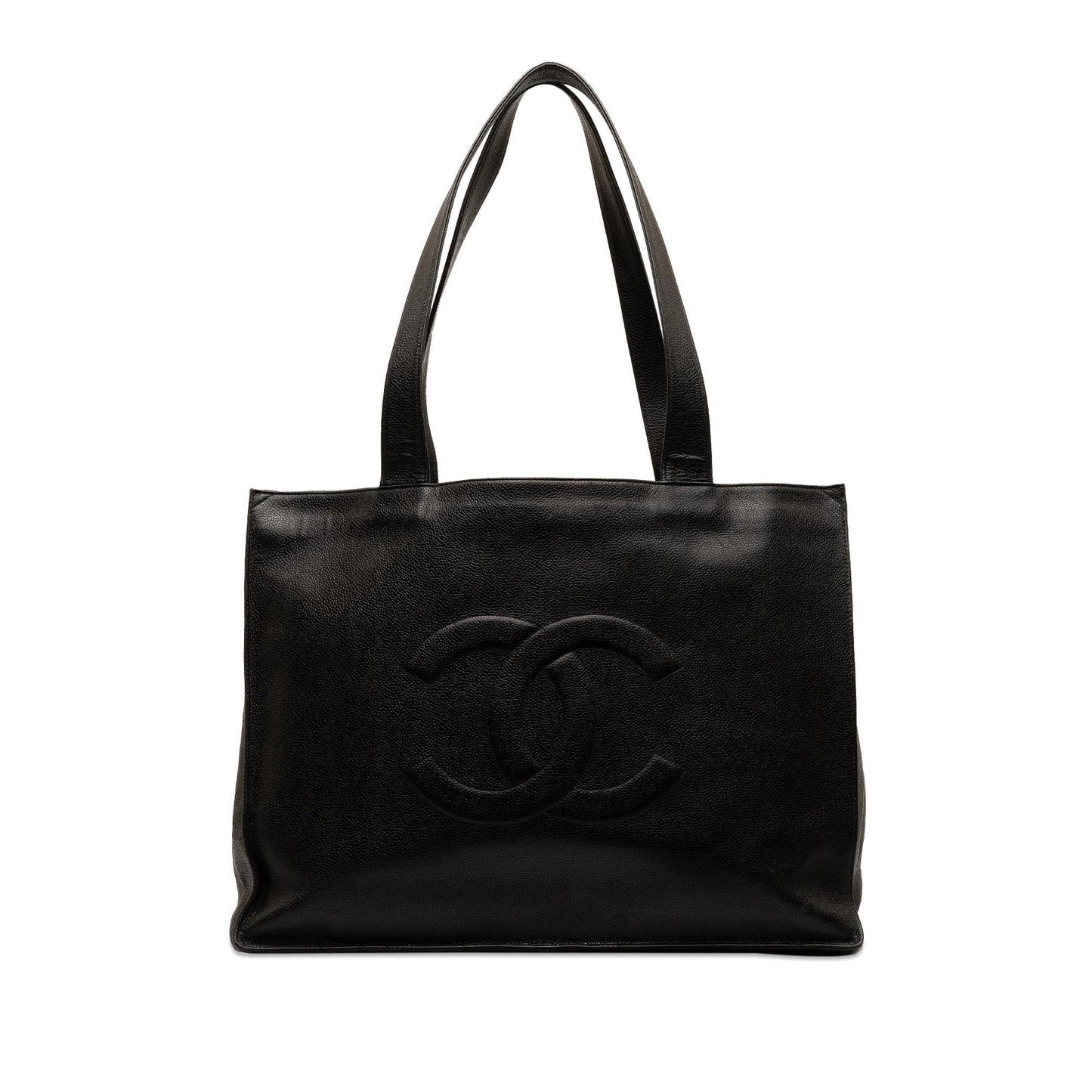 Chanel Caviar CC Tote Bag (SHG-I2v6BJ)