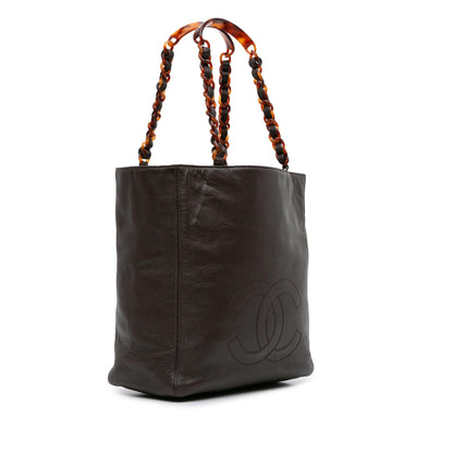 Chanel Caviar CC Tote Bag (SHG-MDs60Z)