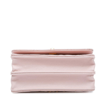 Chanel Caviar Flap Charm Wallet on Chain (SHG-4u15E1)