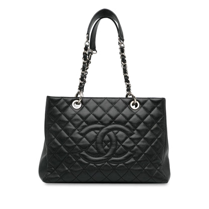 Chanel Caviar Grand Shopping Tote (SHG-U2pz2F)