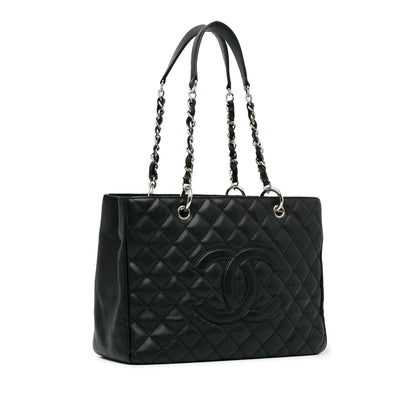 Chanel Caviar Grand Shopping Tote (SHG-96NeKl)