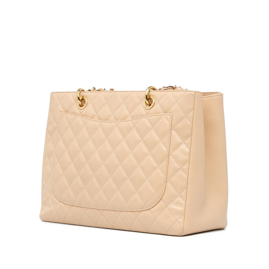 Chanel Caviar Grand Shopping Tote (SHG-wZDrX3)