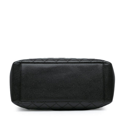 Chanel Caviar Grand Shopping Tote (SHG-V4QFSE)