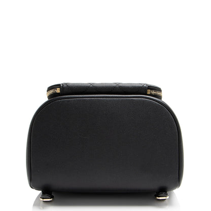 Chanel Caviar Leather Business Affinity Backpack (SHF-oTQxcP)