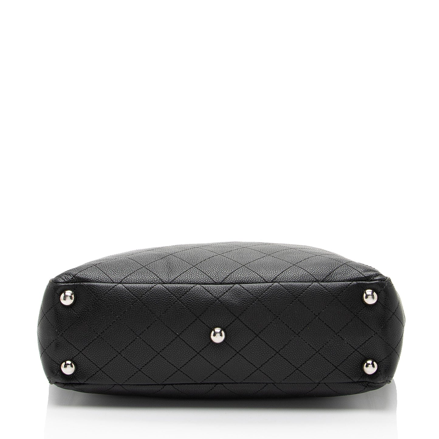 Chanel Caviar Leather CC Medium Pocket Hobo