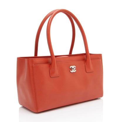 Chanel Caviar Leather Cerf Classic Executive Small Tote