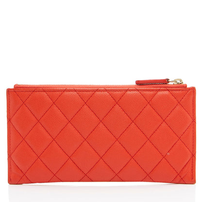 Chanel Caviar Leather Classic Pouch Wallet