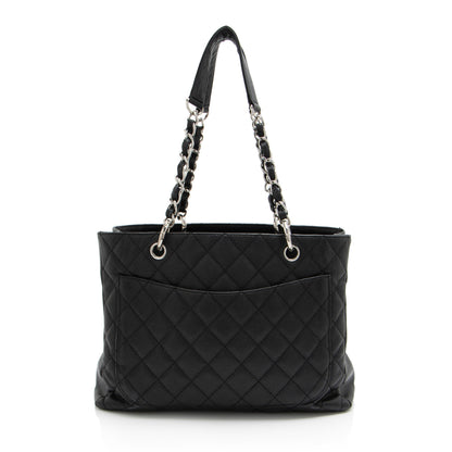 Chanel Caviar Leather Grand Shopping Tote (SHF-7NDD2a)
