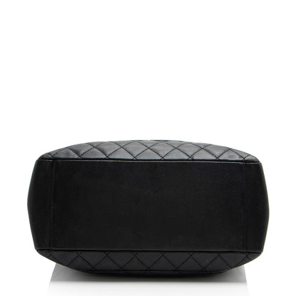 Chanel Caviar Leather Grand Shopping Tote (SHF-7NDD2a)