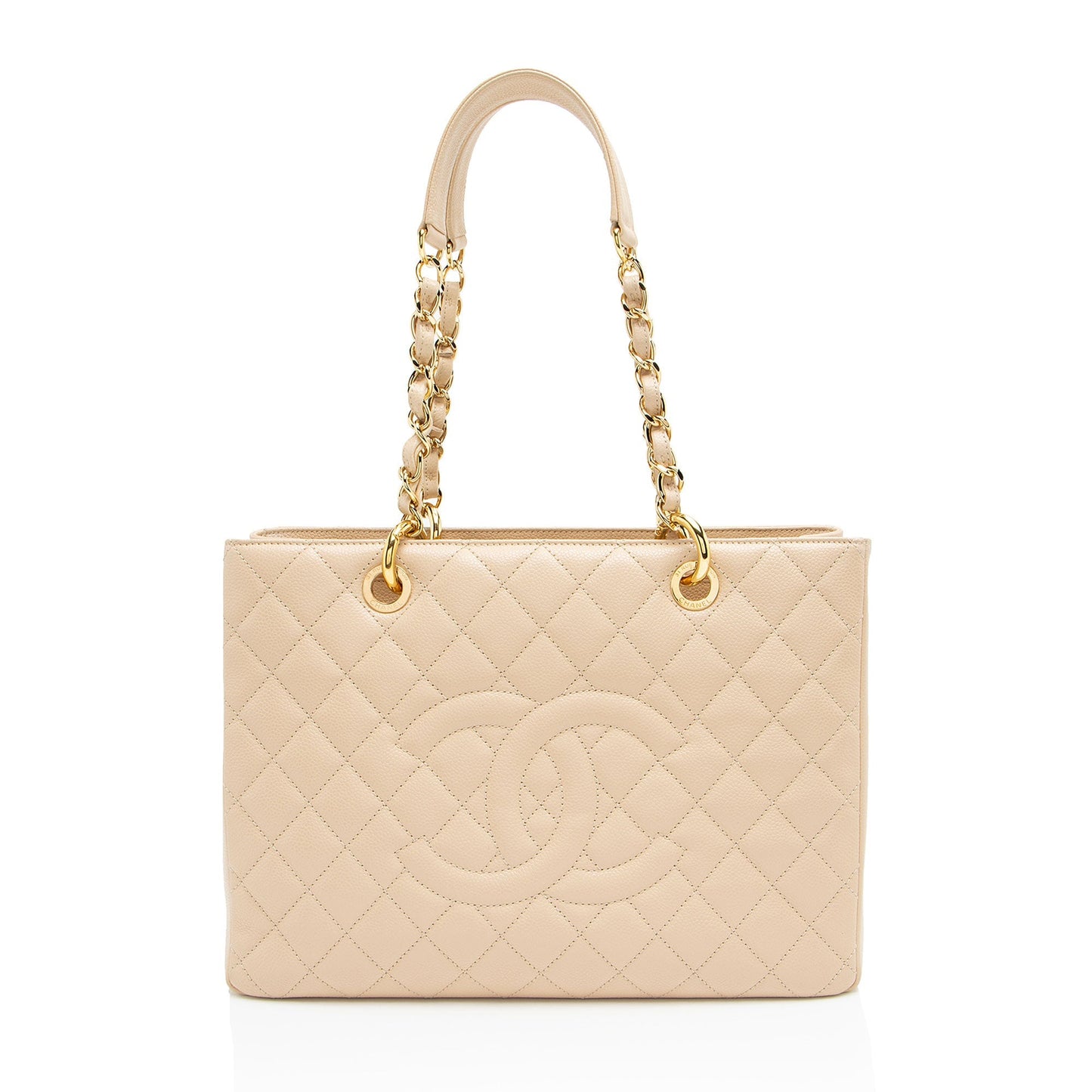 Chanel Caviar Leather Grand Shopping Tote