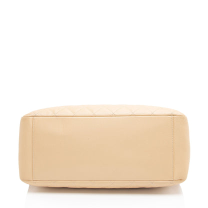 Chanel Caviar Leather Grand Shopping Tote