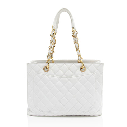 Chanel Caviar Leather Grand Shopping Tote