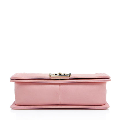 Chanel Caviar Leather Old Medium Boy Bag