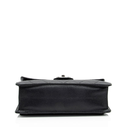 Chanel Caviar Leather Retro Class Medium Flap Bag