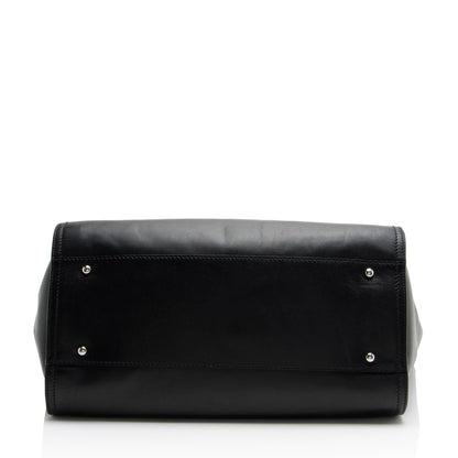 Chanel Caviar Leather Studded Deauville Large Tote
