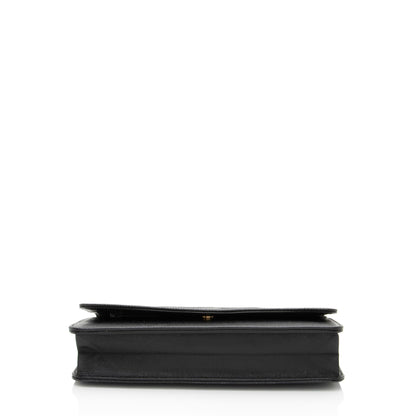 Chanel Caviar Leather Timeless CC Envelope Wallet on Chain