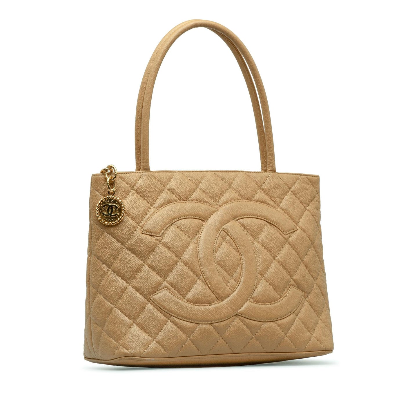 Chanel Caviar Medallion Tote (SHG-fcgDHq)