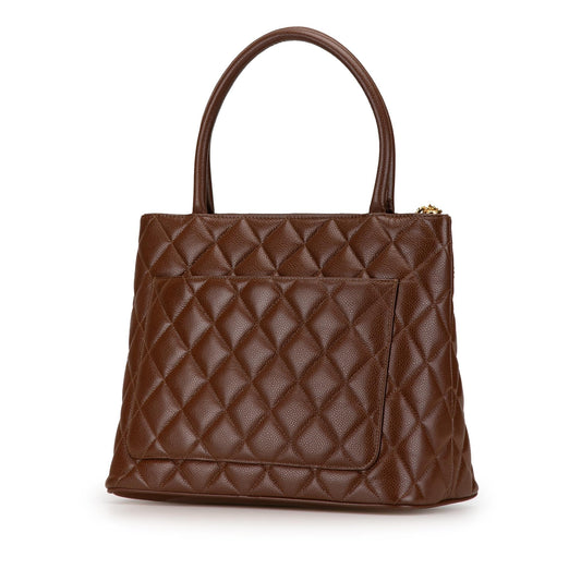 Chanel Caviar Medallion Tote (SHG-bgKn2b)
