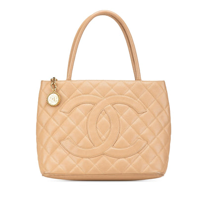 Chanel Caviar Medallion Tote
