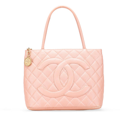 Chanel Caviar Medallion Tote