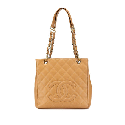 Chanel Caviar Petite Shopping Tote