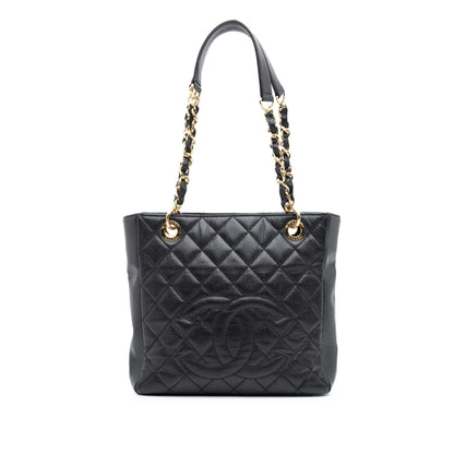Chanel Caviar Petite Shopping Tote