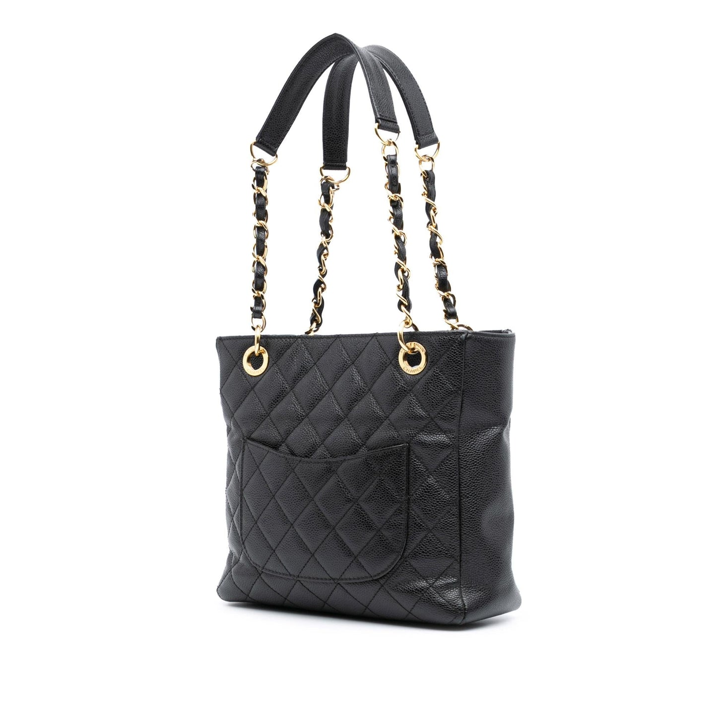 Chanel Caviar Petite Shopping Tote