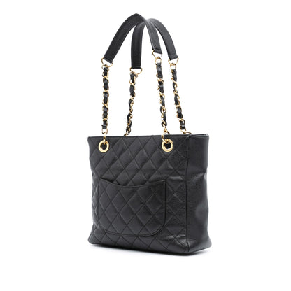 Chanel Caviar Petite Shopping Tote
