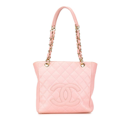 Chanel Caviar Petite Shopping Tote