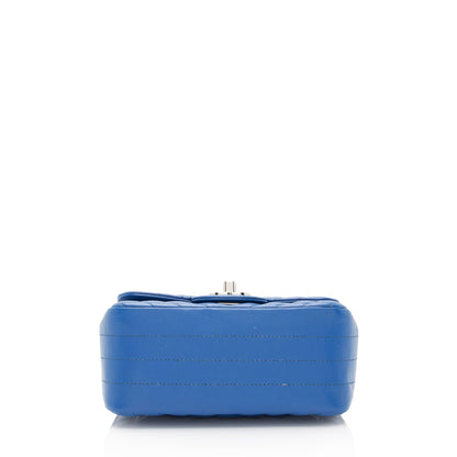 Chanel Chevron Caviar Leather Square Mini Flap Bag (SHF-OSPKli)