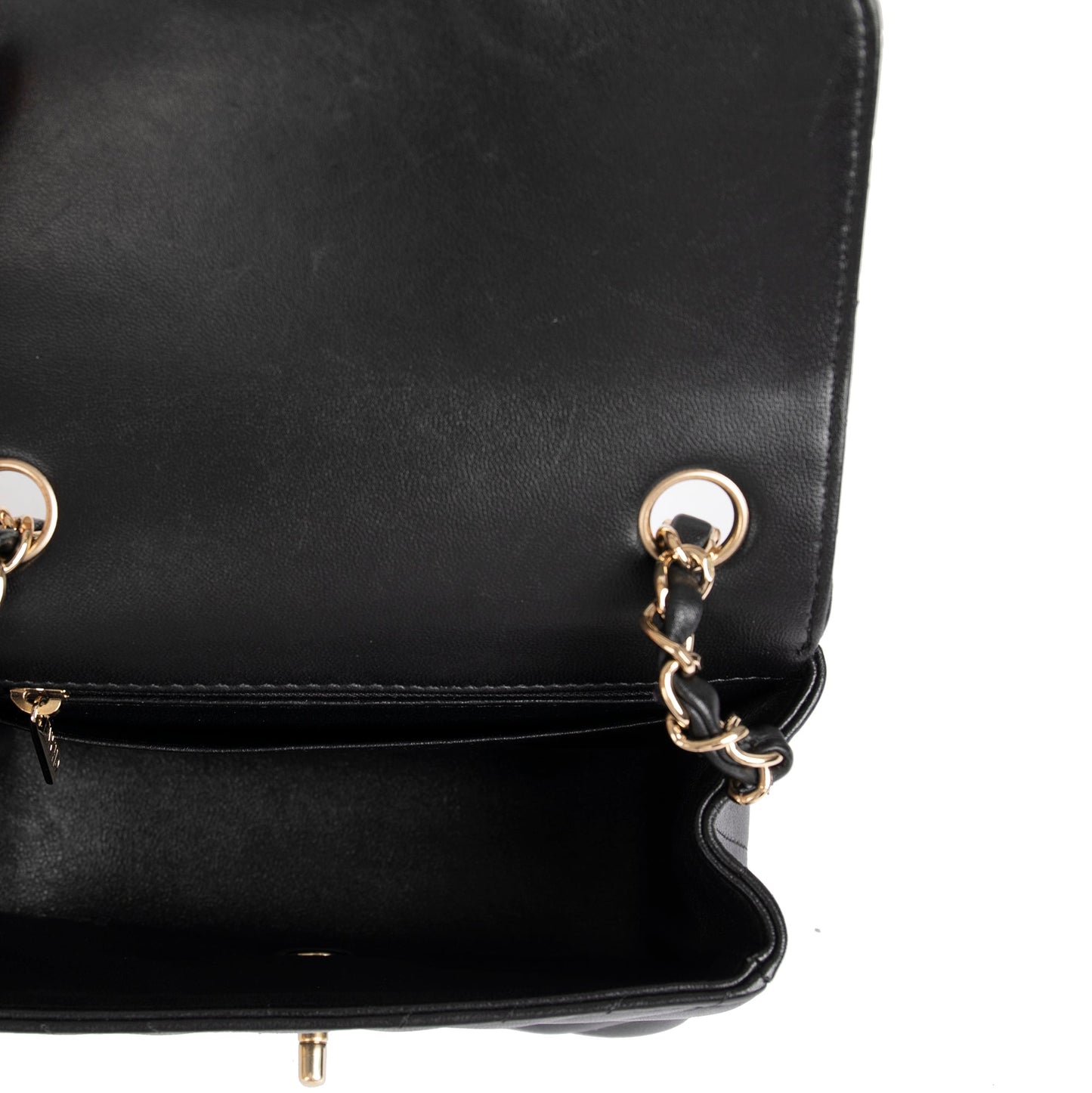 Chanel Chevron Classic Mini Square Flap Bag