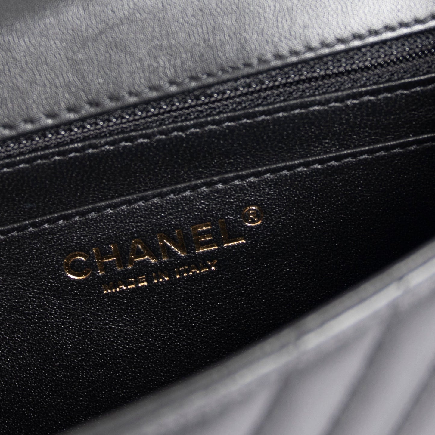 Chanel Chevron Classic Mini Square Flap Bag