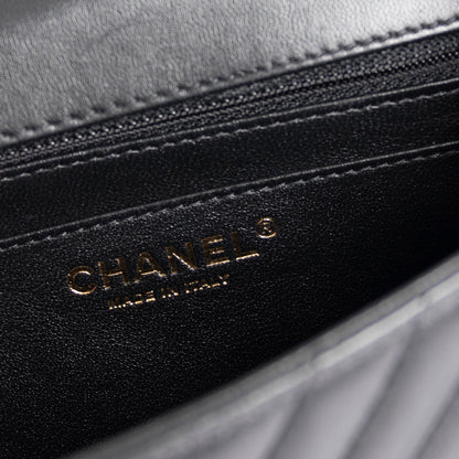 Chanel Chevron Classic Mini Square Flap Bag
