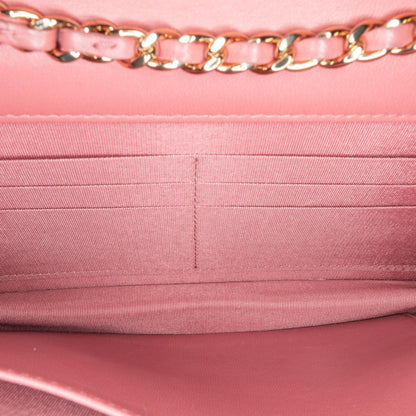 Chanel Chevron Quilted Lambskin Trendy CC Wallet on Chain
