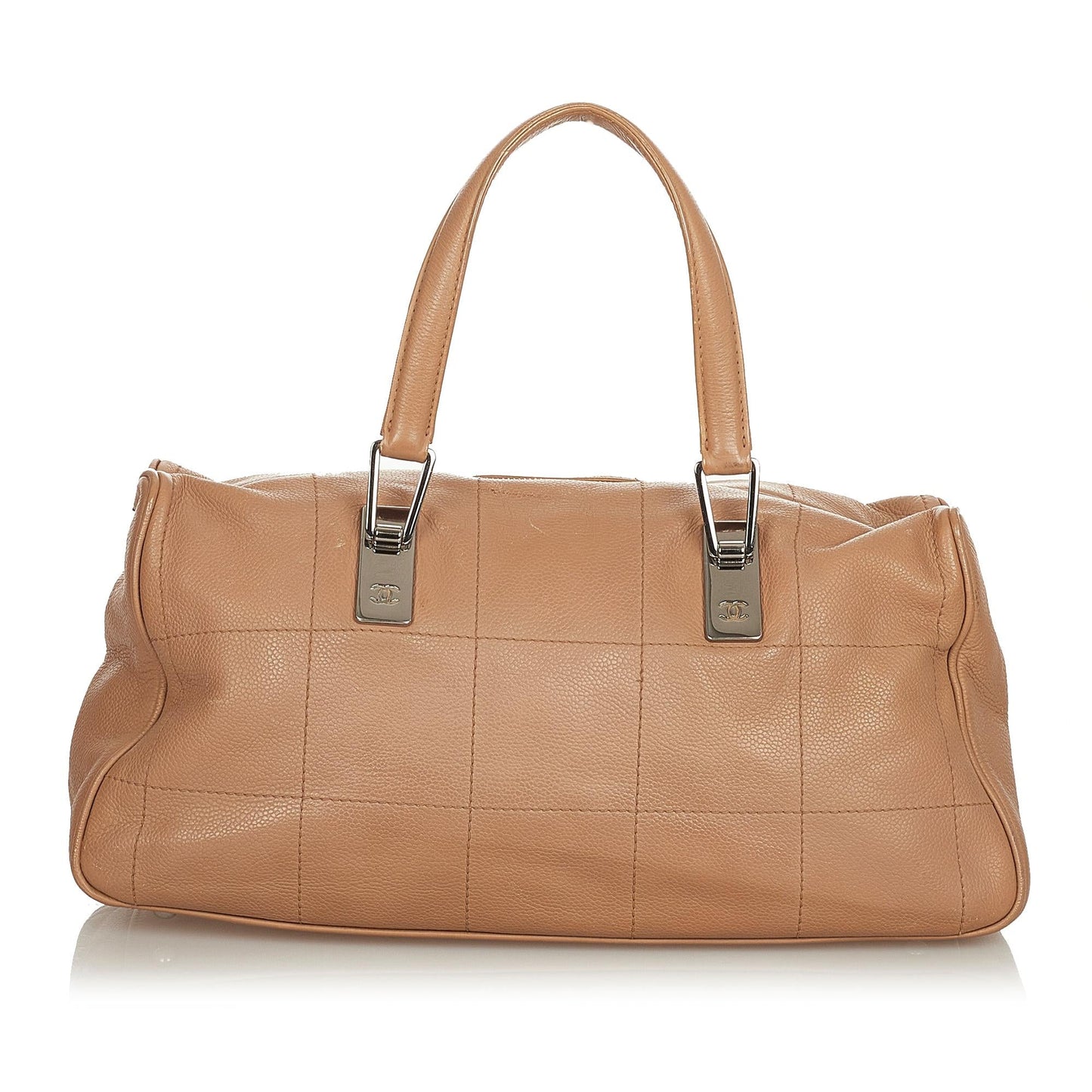 Chanel Choco Bar Caviar Leather Handbag (SHG-25441)