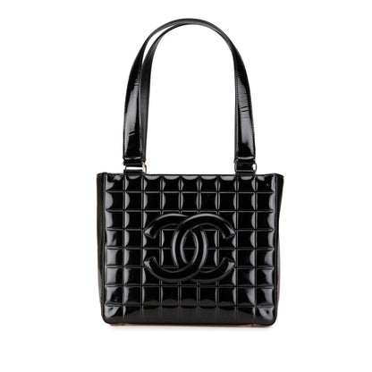 Chanel Chocolate Bar Patent Shoulder Bag