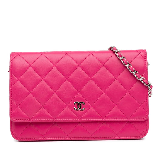 Chanel Classic Lambskin Wallet on Chain (SHG-rgu6gY)